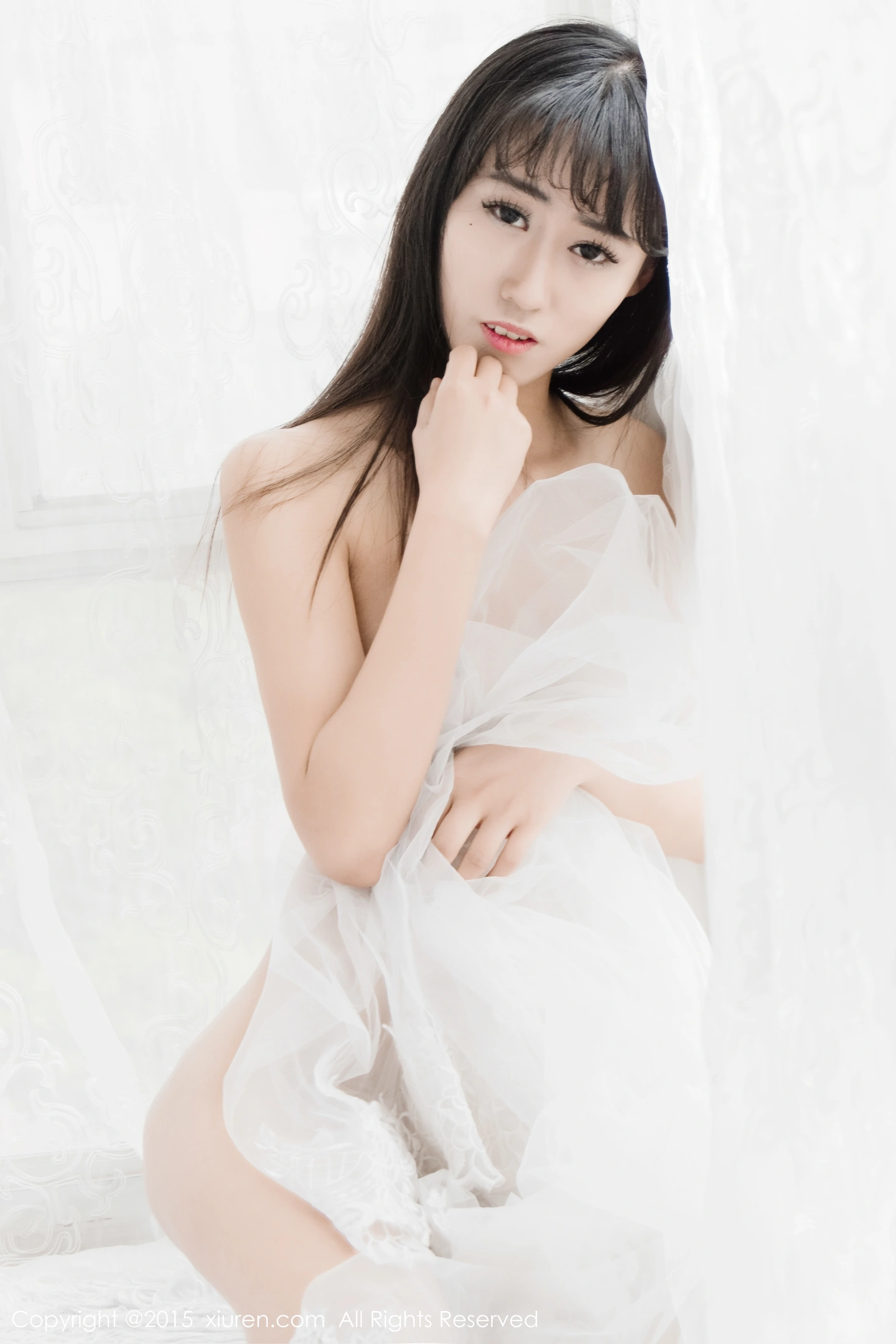 图片[3]-[XiuRen秀人网]VOL.319 秀发美女素素subaby居家私房透明黑纱情趣内衣诱惑写真50P-秀人网官方网站